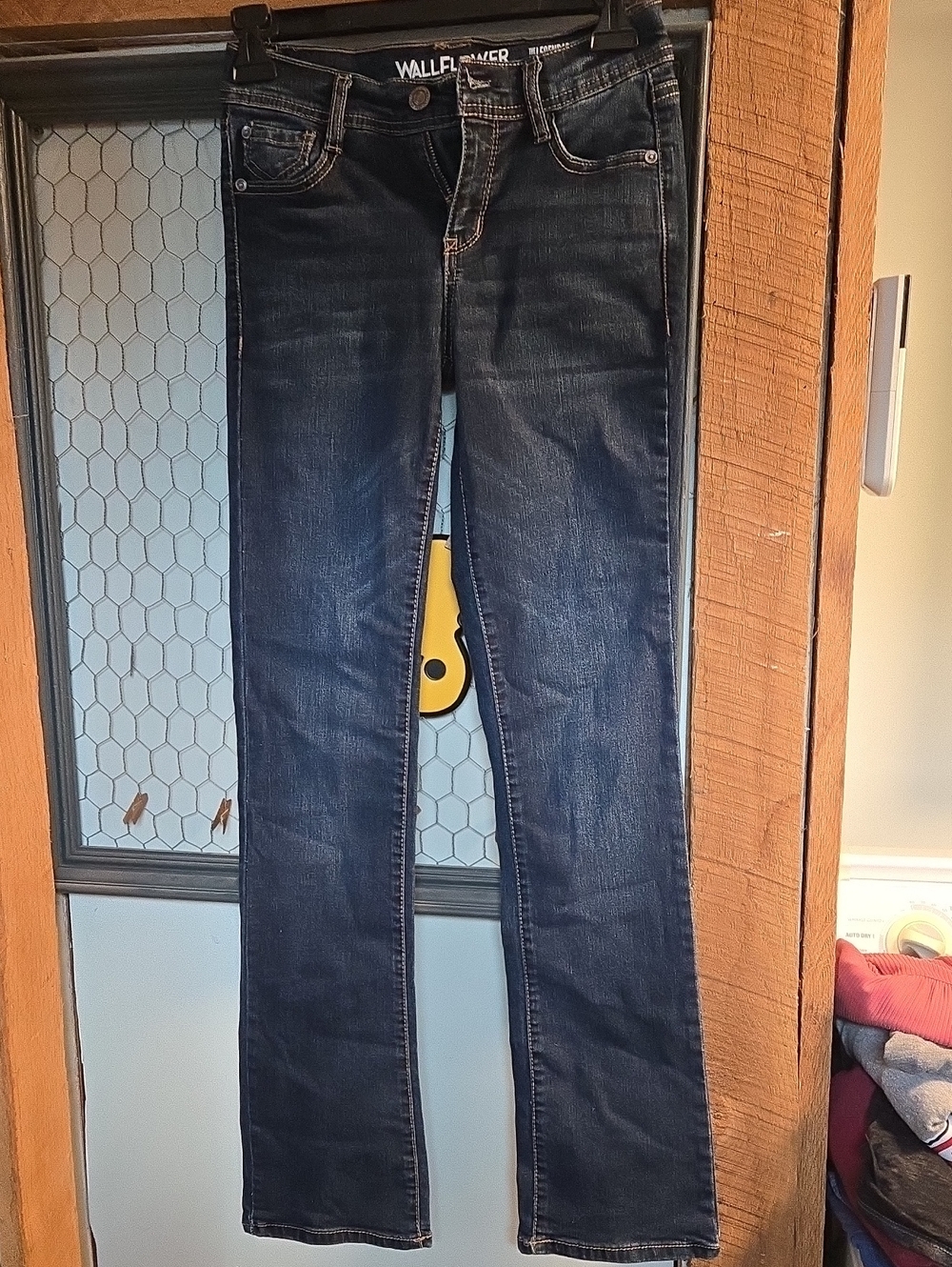 Wallflower Juniors Dark Indigo Bootcut Jeans